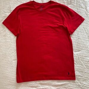 Polo by Ralph Lauren Men's Red T-Shirt